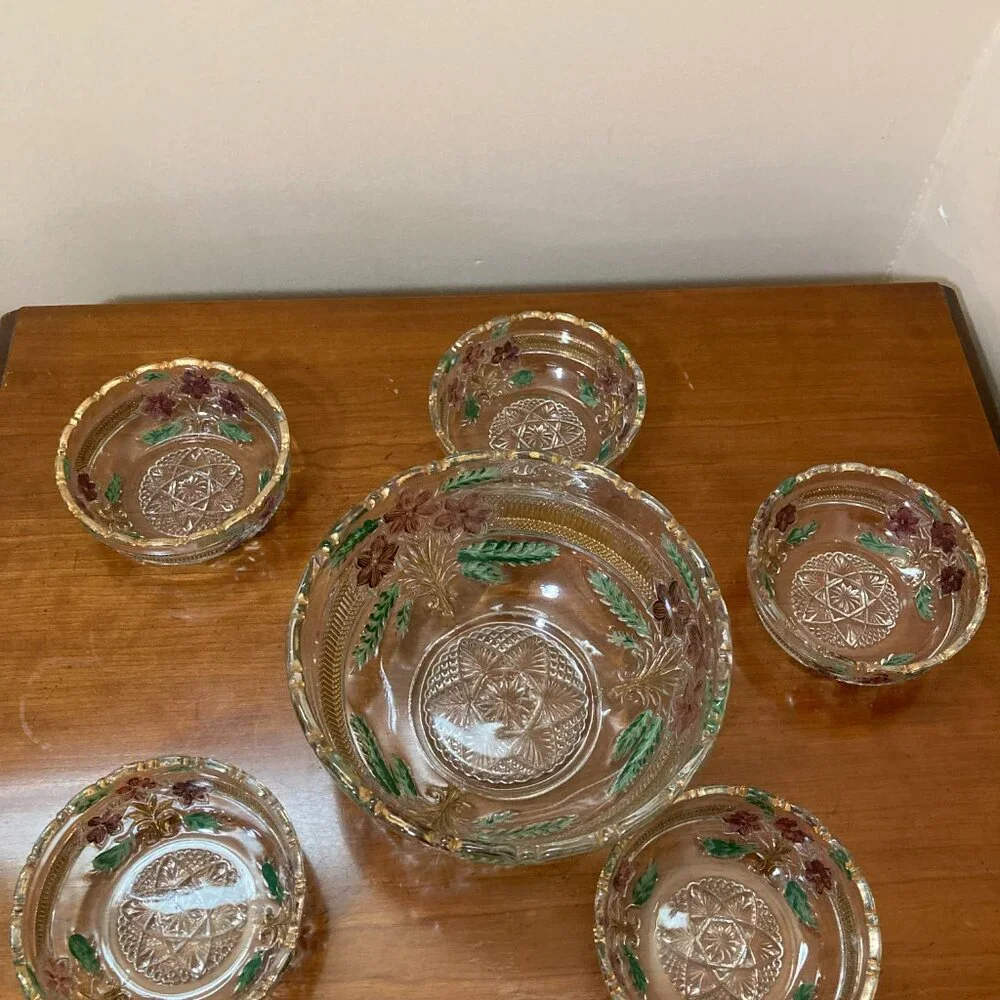 Vintage Rare Berry Bowl Set - Picture 2 of 8
